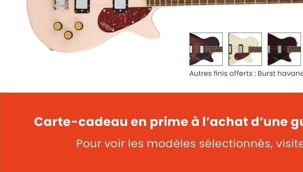 Gretsch Basse Streamliner Jet Club