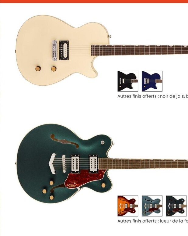 Gretsch Streamliner Jet à 1 micro