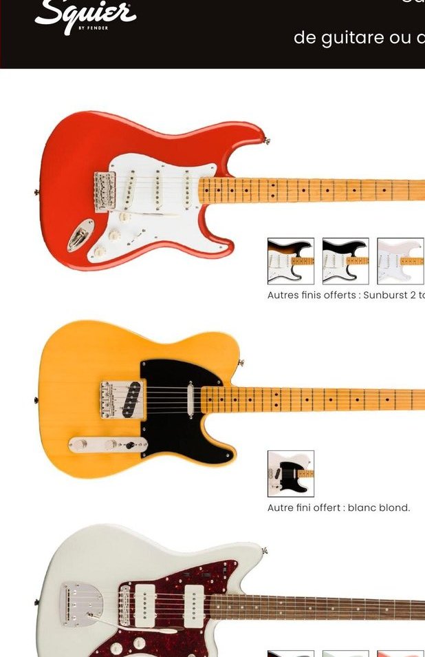 Squier Stratocaster Classic Vibe '50s