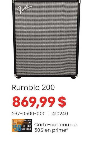 Fender Rumble 200