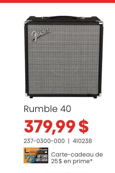 Fender Rumble 40