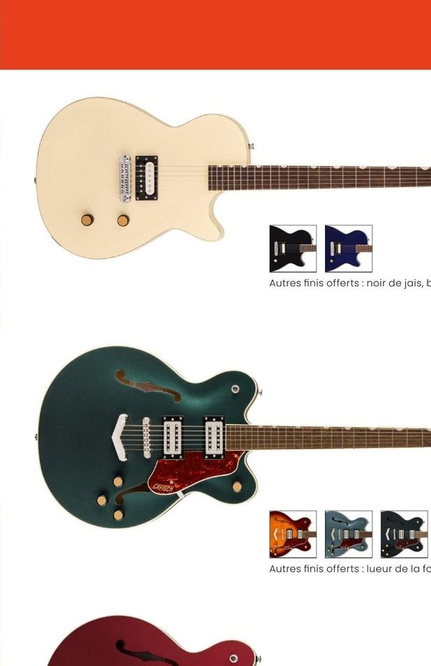 Gretsch Streamliner Jet à 1 micro