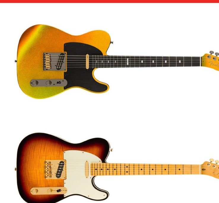 Fender Telecaster American Ultra II modèle 75e …