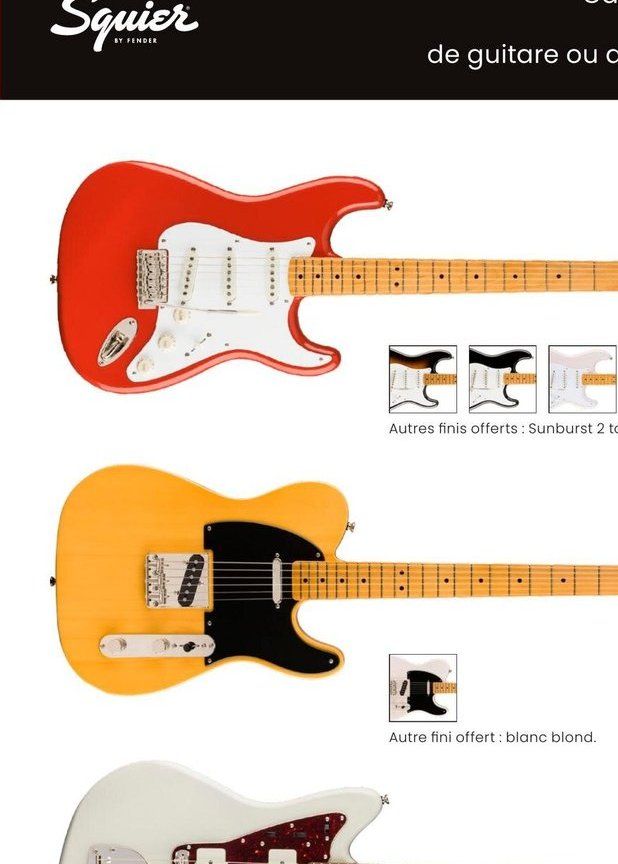 Squier Stratocaster Classic Vibe '50s