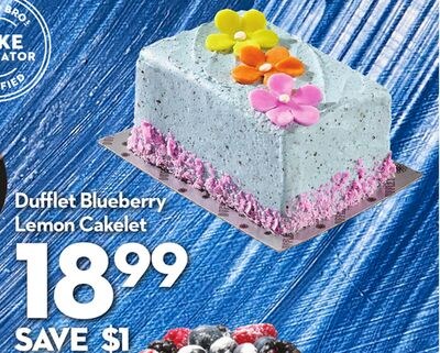 Dufflet Blueberry Lemon Cakelet