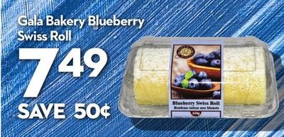 Blueberry Swiss Roll