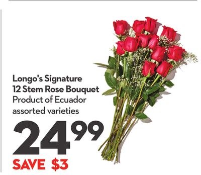 Signature 12 Stem Rose Bouquet