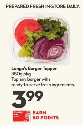 Burger Topper