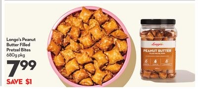 Peanut Butter Filled Pretzel Bites