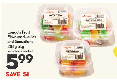 Fruit Flavoured Jellies and Sunsations