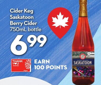Saskatoon Berry Cider