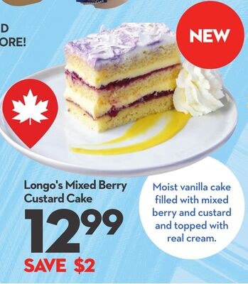Mixed Berry Custard Cake