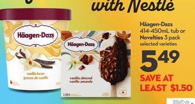 414-450ml tub or Novelties 5 pack