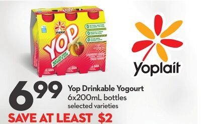 Yop Drinkable Yogourt