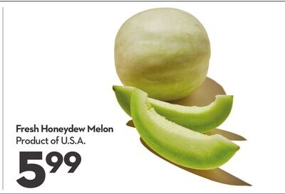 Fresh Honeydew Melon