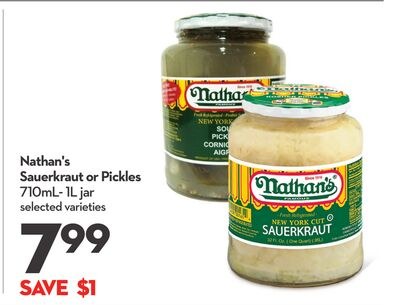 Sauerkraut or Pickles