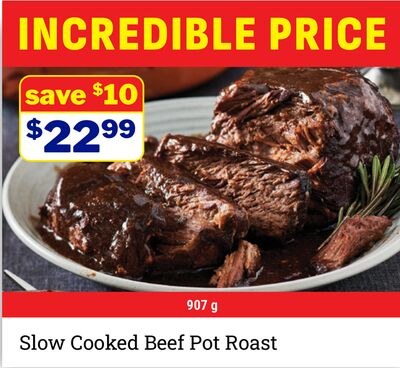 Slow Cooked Beef Pot Roast