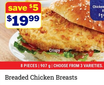 Breaded Chicken Breasts