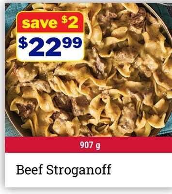 Beef Stroganoff