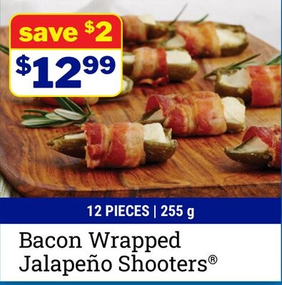 Bacon Wrapped Jalapeño Shooters®