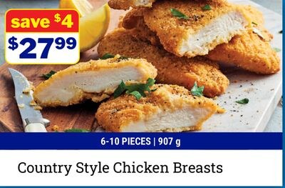 Country Style Chicken Breasts