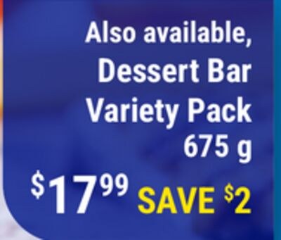 Dessert Bar Variety Pack