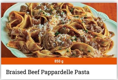Braised Beef Pappardelle Pasta