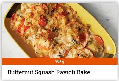 Butternut Squash Ravioli Bake