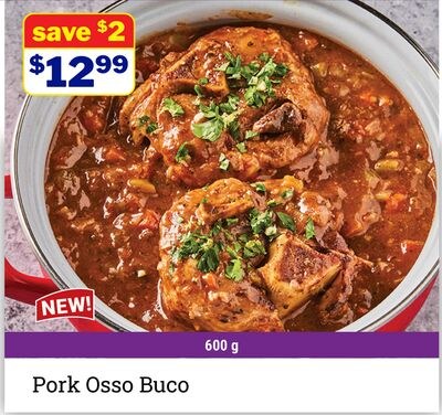 Pork Osso Buco