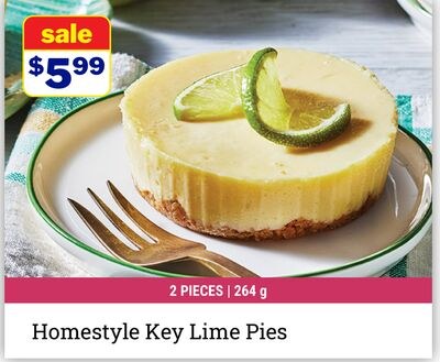 Homestyle Key Lime Pies