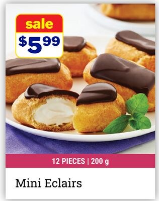 Mini Eclairs