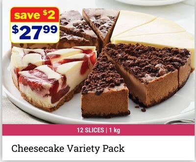 Cheesecake Variety Pack