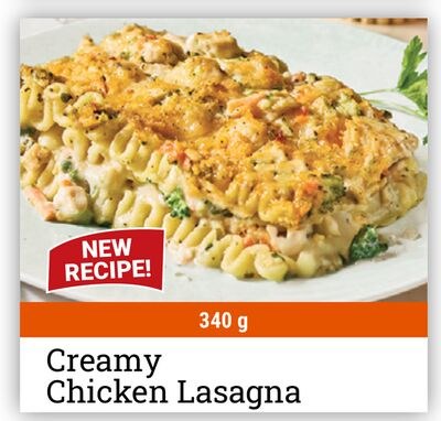 Creamy Chicken Lasagna