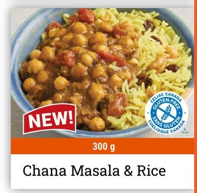 Chana Masala & Rice