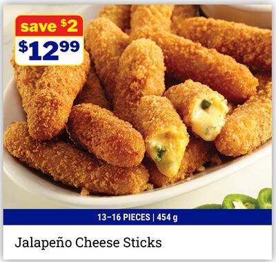 Jalapeño Cheese Sticks