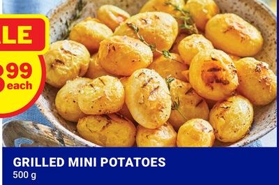 GRILLED MINI POTATOES