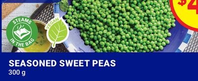 SEASONED SWEET PEAS