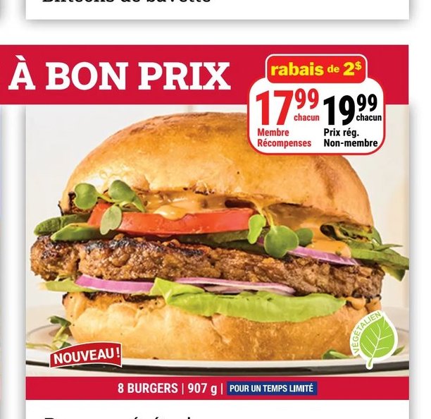 Burgers végétariens