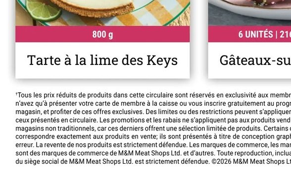 Tarte à la lime des Keys