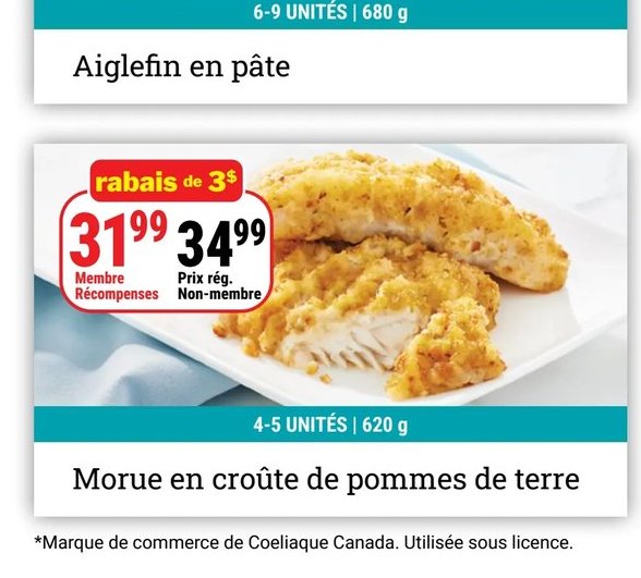 Aiglefin en pâte