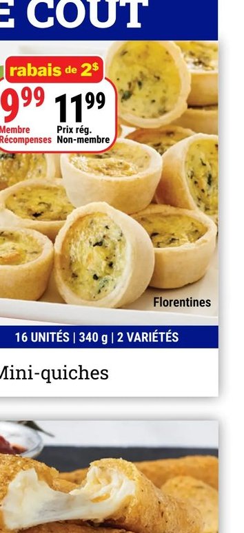 Mini-quiches