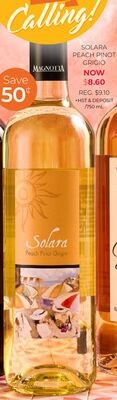 Solara Peach Pinot Grigio