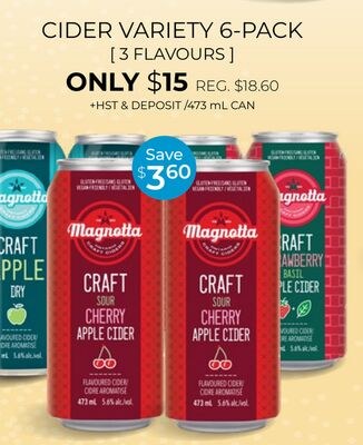 CIDER VARIETY 6-PACK