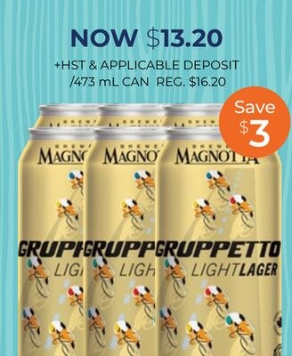 Gruppetto Light Lager 6-Pack