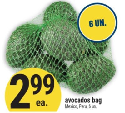 avocados bag