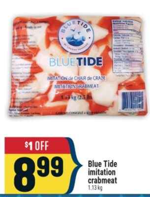 Blue Tide imitation crabmeat
