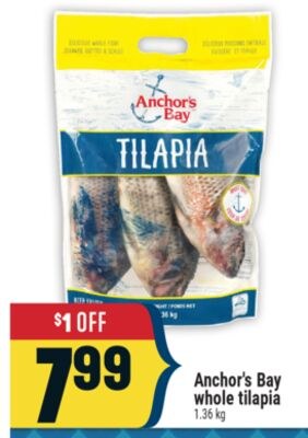 Anchor's Bay whole tilapia