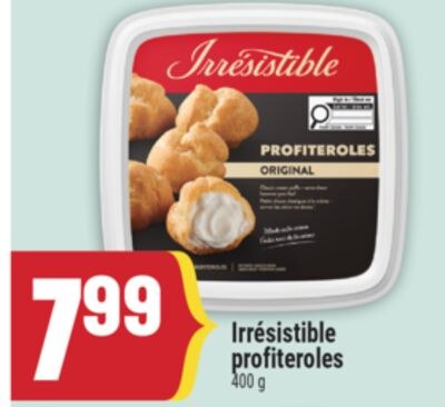 Irrésistible profiteroles