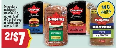Dempster's multigrain bread 600 g, protein loaf…