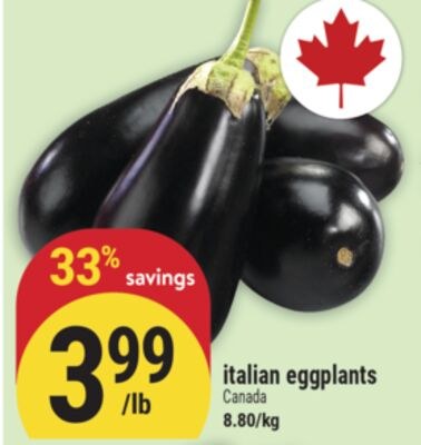 Italian eggplants